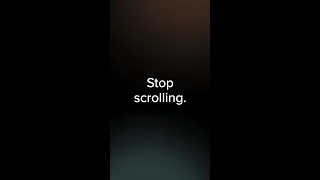 Stop Scrolling