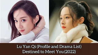 Lu Yan Qi (Profile and Drama List) Destined to Meet You (2022)