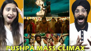PUSHPA MASS CLIMAX SCENE Reaction | Icon Star Allu Arjun VS Fahadh Faasil
