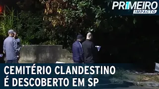 Casal morto por tribunal do crime é encontrado em cemitério clandestino| Primeiro Impacto (15/05/23)