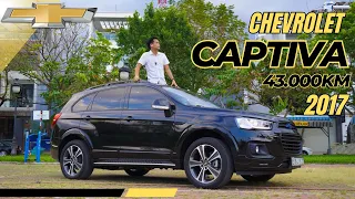 “SƯỚNG TÊ NGƯỜI” Khi Chạy CAPTIVA 2017 New ! Hơn 400 tìm đâu ra ! 7 Chỗ - Tự Động - Rộng !MrLắm 77