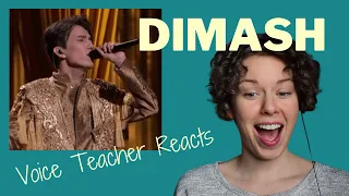 Voice Teacher Reacts - DIMASH - All By Myself