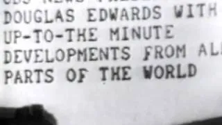 Introto the Very first "CBS-TV News with Douglas Edwards"