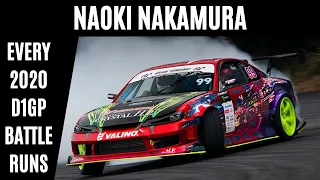 Naoki NAKAMURA - Every 2020 D1GP Battle Runs