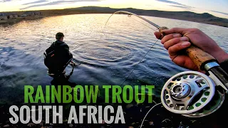 Fly Fishing for Rainbow Trout in the Winterberg Mountains of South Africa