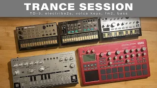 TRANCE SESSION / electribe 2 sampler, volca bass, keys, fm2, TD-3