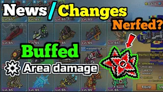 Changes and News | Buffed Area Damage, Glitched Things - Pixel Gun 3D