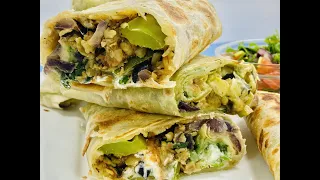 Making the Chipotle Burrito at Home| But Better|Burrito Veggie|Burrito Recipe|Burrito|Quesadilla|