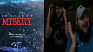 MISERY (1990) TWIN BROTHERS FIRST TIME WATCHING MOVIE REACTION!