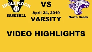 INGLEMOOR VS NORTH CREEK 4/24/2019