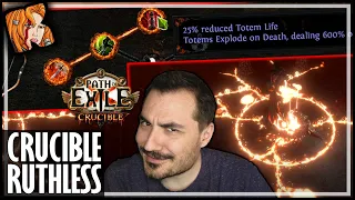 MY 3.21 RUTHLESS ADVENTURE! - Path of Exile Crucible