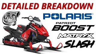 EVERYTHING you need to know about the 2022 Polaris RMK and Khaos Matryx Slash