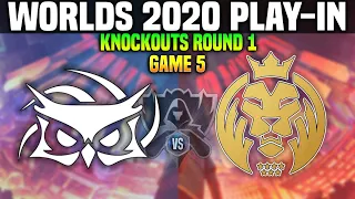 SUP vs MAD Game 5 Worlds 2020 Play In Knockouts Round 1 - SuperMassive vs MAD Lions Game 5 Worlds