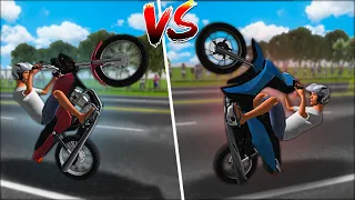 CG 125 OU BIZ 125 QUAL É A MELHOR NO MOTO WHEELIE 3D ?