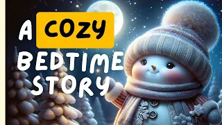 Очаровательная история зимнего сна: приключения волшебных снеговиков в деревне - ночная медитация