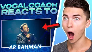 Reaction: A.R. RAHMAN's Incredible Live Performance | VOCAL COACH Justin Reacts