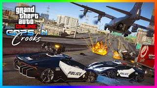 NEW Cops N Crooks Police DLC Content Found In GTA 5 Online....This CONFIRMS So Much!