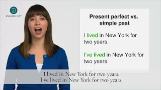 Simple Past vs Present Perfect & Present Perfect vs  Present Perfect Progressive