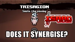 Testing Trisagion Combos in Isaac