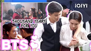 BTS: Allen Ren × Li Qin Fun Moment | Thousand Years For You | 请君 | iQIYI