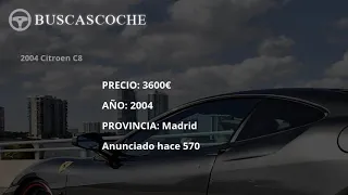 Citroen C8 en Madrid desde 3600€, mejores ofertas