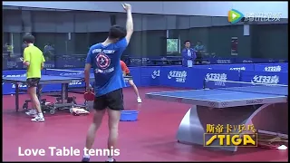 Ma Long Training Table tennis 2