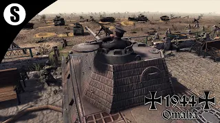 Прохождение Men of War: Assault Squad 2 [Сингл-мод] ( ✠1944✠  - Omaha beach )