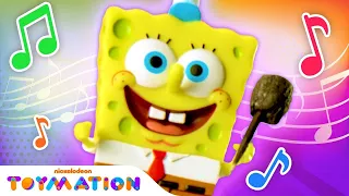 SpongeBob Toys Sing Along 🎵 Marathon! | Toymation