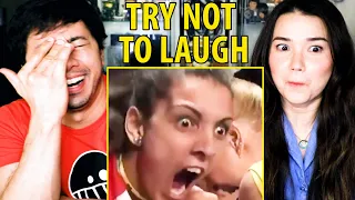 IMPOSSIBLE TRY NOT TO LAUGH (Clean) Part 5 | Reaction | Jaby Koay