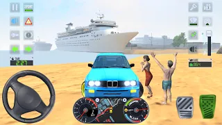 Taxi Sim 2020 🚖👮🏻‍♂️ CITY BMW BEACH UBER DRIVER GAME - Car Games 3D Android iOS