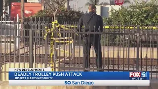 Man Pleads Not Guilty In Deadly Trolley Push Attack