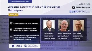 Airborne Safety with FACE™ in the Digital Battlespace