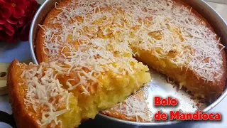 Bolo de Mandioca de Liquidificador! Sem trigo! Com uma surpresa no final que faz toda a diferença!