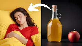 What will happen if you drink apple cider vinegar before bed?