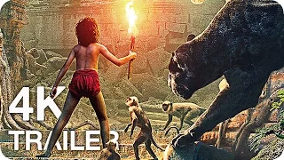 THE JUNGLE BOOK All Trailers & Videos 4K UHD (2016) Disney Movie