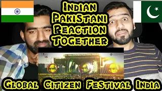 Indian Pakistani Reaction Together | Global Citizen Festival | (2018)
