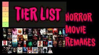 Tier List - Horror Movie Remakes