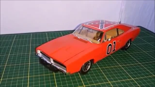 Unboxing and Review of a 1:18 1969 Dodge Charger "General Lee", by Auto World Authentics