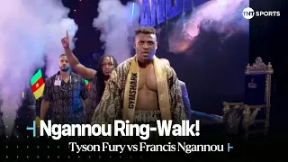 😍 STARTED FROM THE BOTTOM NOW WE HERE! | Francis Ngannou walks out to Drake! #FuryNgannou 🇸🇦