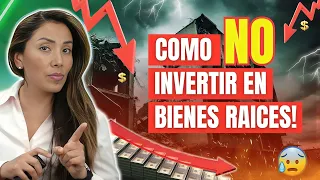 ¡Evita la Ruina! Los 5 Errores Fatales en Inversión Inmobiliaria