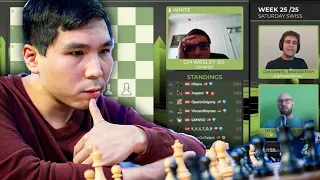 The Magic of Wesley So VS Gregory OParin ~ Complete turn around ~ RAPID CHESS.COM 2022