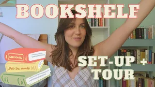Bookshelf Tour 2022- Finally picking my books off of the floor.