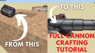 FULL CBC CANNON CRAFTING TUTORIAL for CREATE: Big cannons