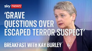 Labour: 'Really grave questions' over escaped terror suspect