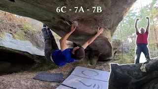 Fontainebleau 6C-7A-7B anyone can do!