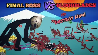 FINAL BOSS VS BLOODBLADES Stick War Legacy Mods Epic Battles Funny Moments!