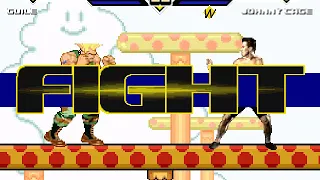 Guile vs MK1 Cage MUGEN BATTLE