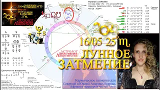 Полное Лунное Затмение 16 мая 2022