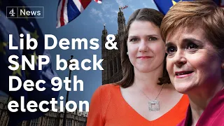 The Lib Dems and SNP offer Johnson December 9th election
