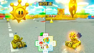 Mario Kart 8 Deluxe – BATTLE Gameplay (Gold Mario) 2 Players